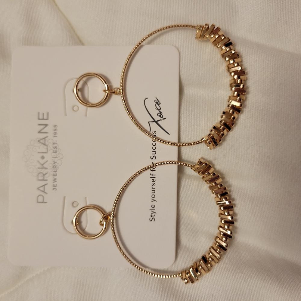 Park Lane Echo Gold Hoop Earrings